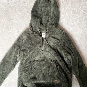 Billabong fuzzy fleece pullover!